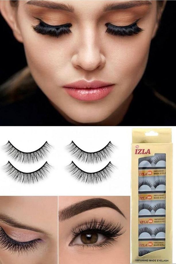 3d Kendinden Yapışkanlı Takma Kirpik Günlük Hayatta Kullanım Için Ideal Sexy Kirpikler Universal Pro - 1