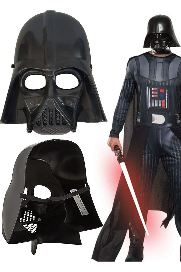 Ürkütücü Darth Vader Maskesi Kostüm Partileri Için Mükemmel Siyah Darth Vader Maskesi Star Wars Seri - 1
