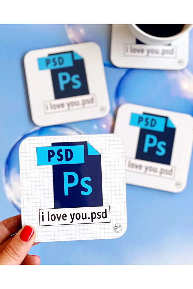 Graphic Designer Photoshop Coasters