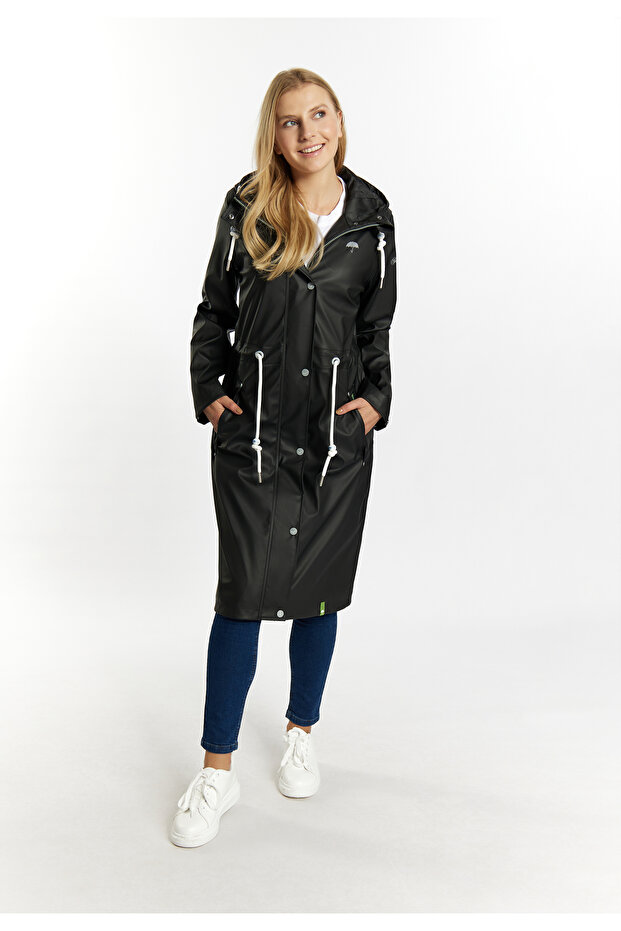 Regenmantel aus recyceltem Polyester - 1