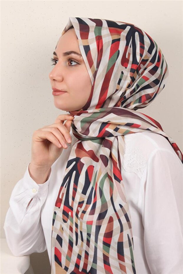 Soft Touch Şal 2750-7 Yeşil - 3