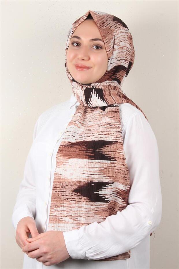 Soft Touch Şal 2744-18 Turuncu - 1