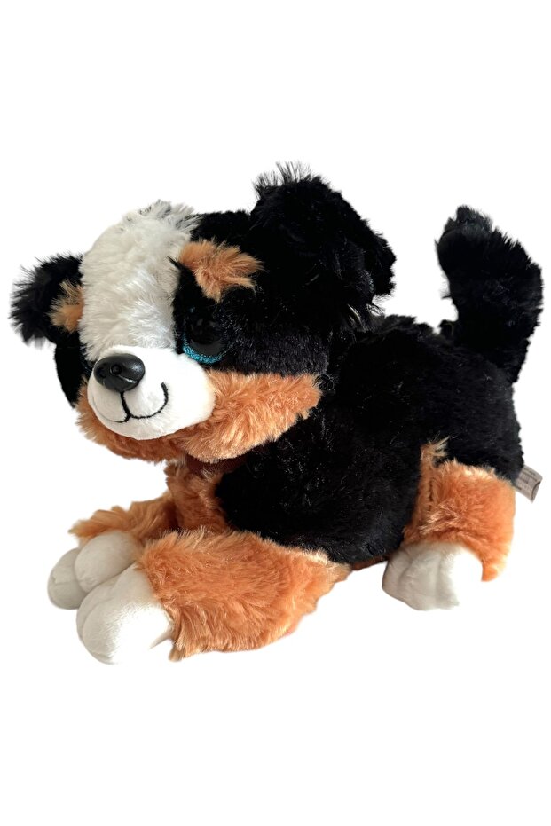Plush Dog Barking Lying Cute Plush Dog 25 cm Lying Sound Dog Plush