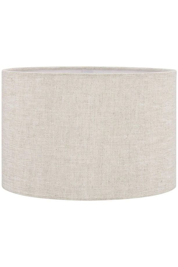 Krem Lambader Başlığı Çap 30 cm Kumaş Silindir AB844 - 1