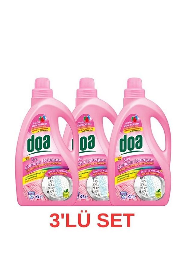 SIVI ÇAMAŞIR DETERJANI YÜNLÜ VE NARİNLER /3000ML. 3'LÜ SET - 1