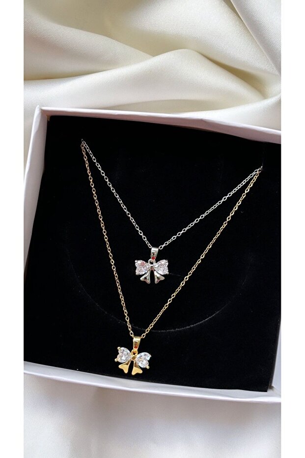 Minimal Model Çelik Fiyonk Kolye - 3