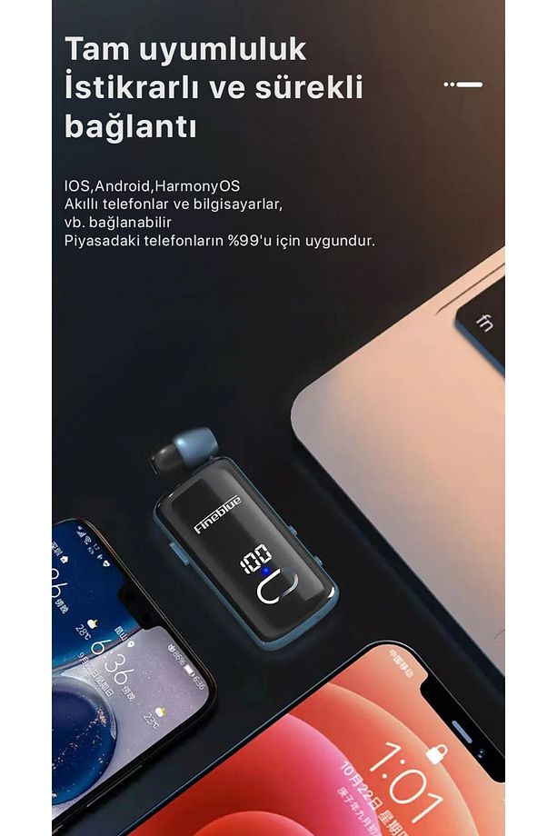 F580 Kablosuz Kulaklık Bluetooth 5.3 - 2