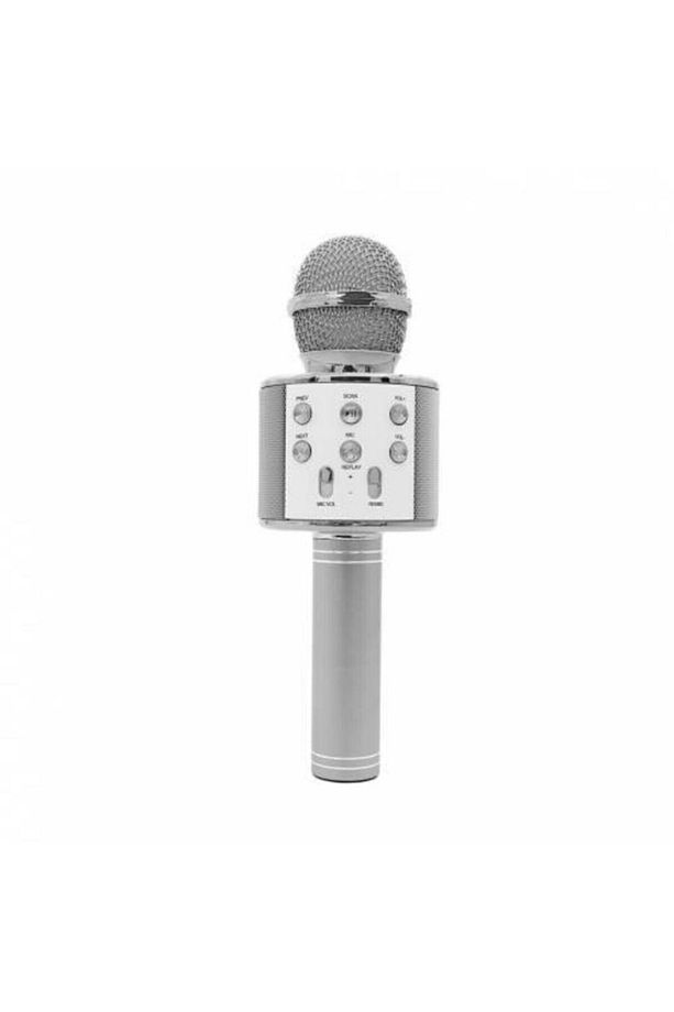 Gri Karaoke Mikrofon - 1