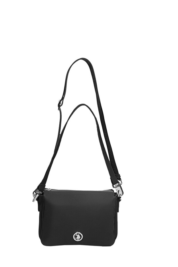 Black-Black Women's Messenger Bag Us24261