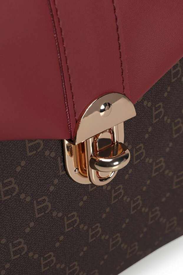 حقيبة ظهر نسائية منقوشة - 8