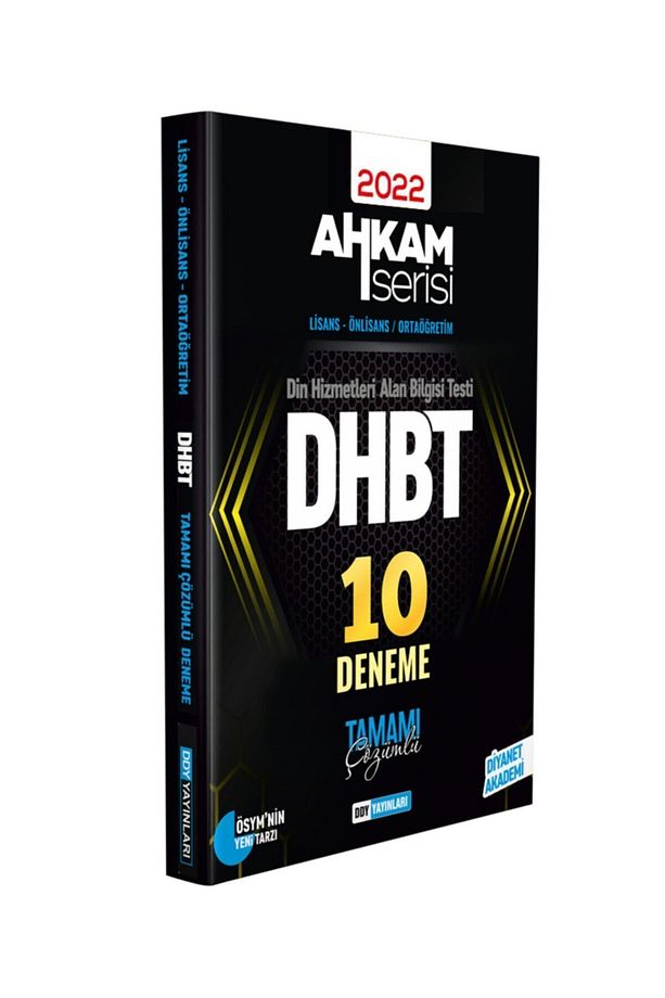 Dhbt Ahkam Serisi Tüm Adaylar Konu Anlatımı Ve 10 Deneme 2li Set - 3