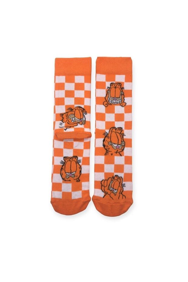 عبوة من 6 جوارب منقوشة بألوان متعددة - 6