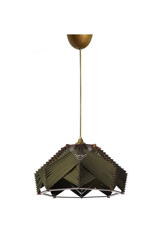 Chaos Handmade Sarkıt Avize Haki Yeşil - 4