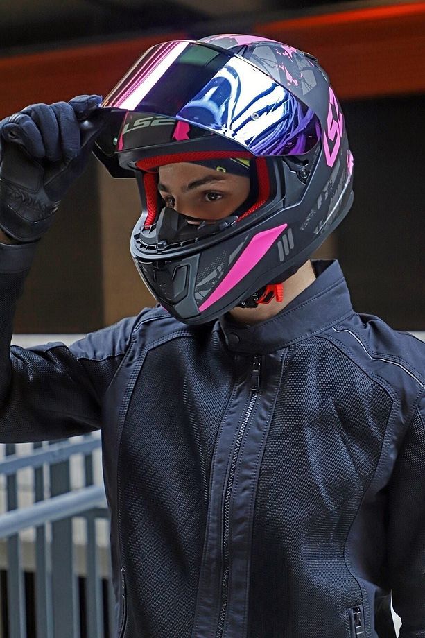 Rapıd 2 Palımnesıs Mat Siyah-pembe Kask - 4