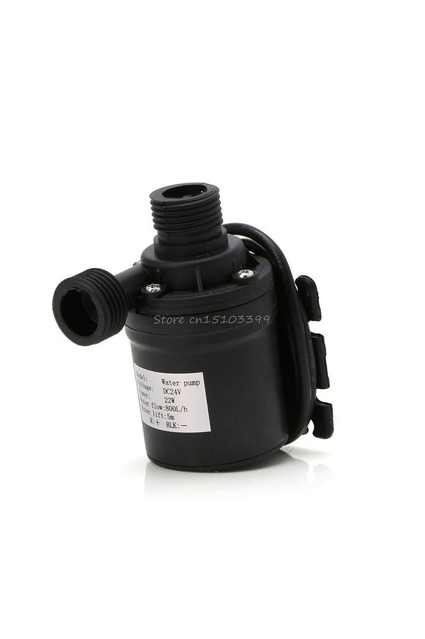24 Volt Mini Dalgıç Su Pompası Saatte 800 Litre ( Boy 8 Cm , En 5 Cm , Yükseklik 6,5 Cm ) - 1