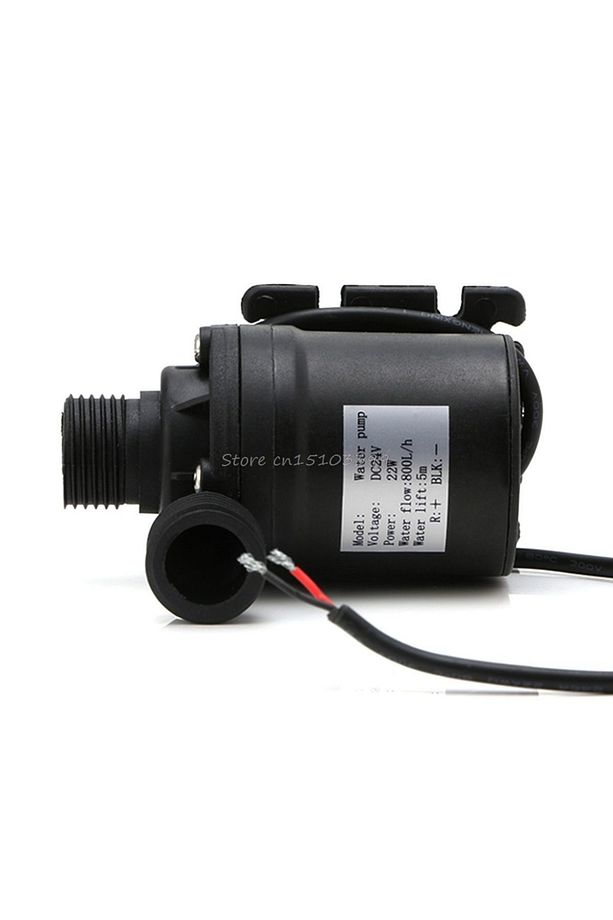 12 Volt Dalgıç Tip Mini Su Pompası Saat / 800 Litre (BOY 8 CM , EN 5 CM , YÜKSEKLİK 6,5 CM) - 3