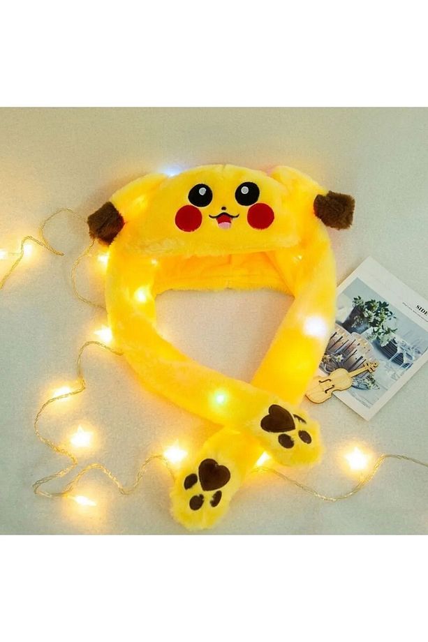 Pikachu Led Işıklı Şapka - 1