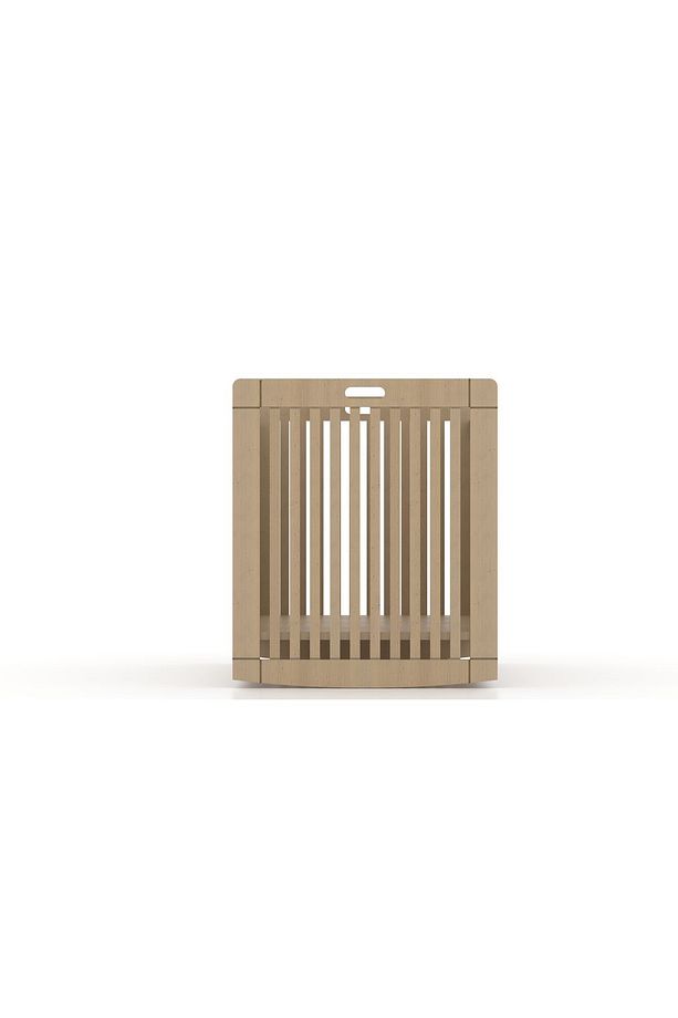 ALGOL MODÜLER MDF SALLANAN BEŞİK SAFİR MEŞE (İÇ YATAK ÖLÇÜSÜ 60 CM  X 100 CM) - 6
