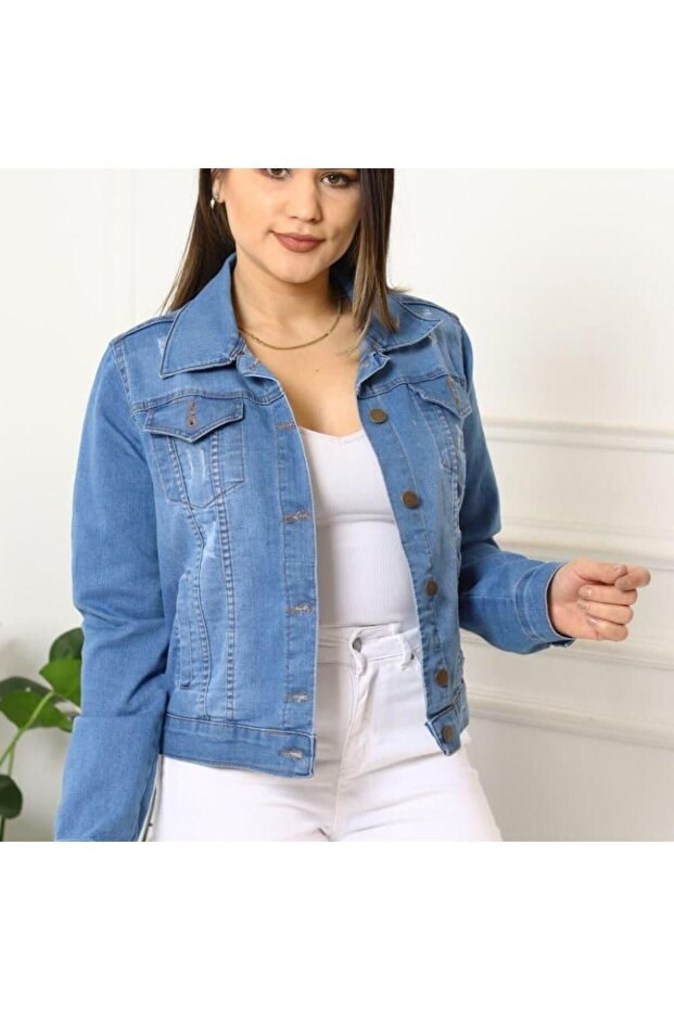 Women's Blue Denim Jacket