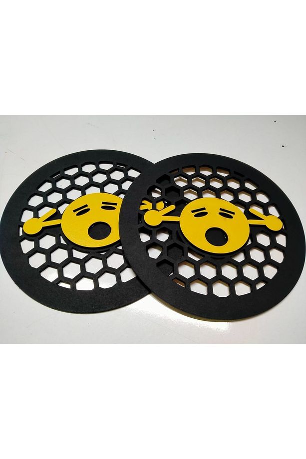Mdf 16 Cm Oto Midrange Kapağı 1 Çift (2 ADET 16 CM) - 1