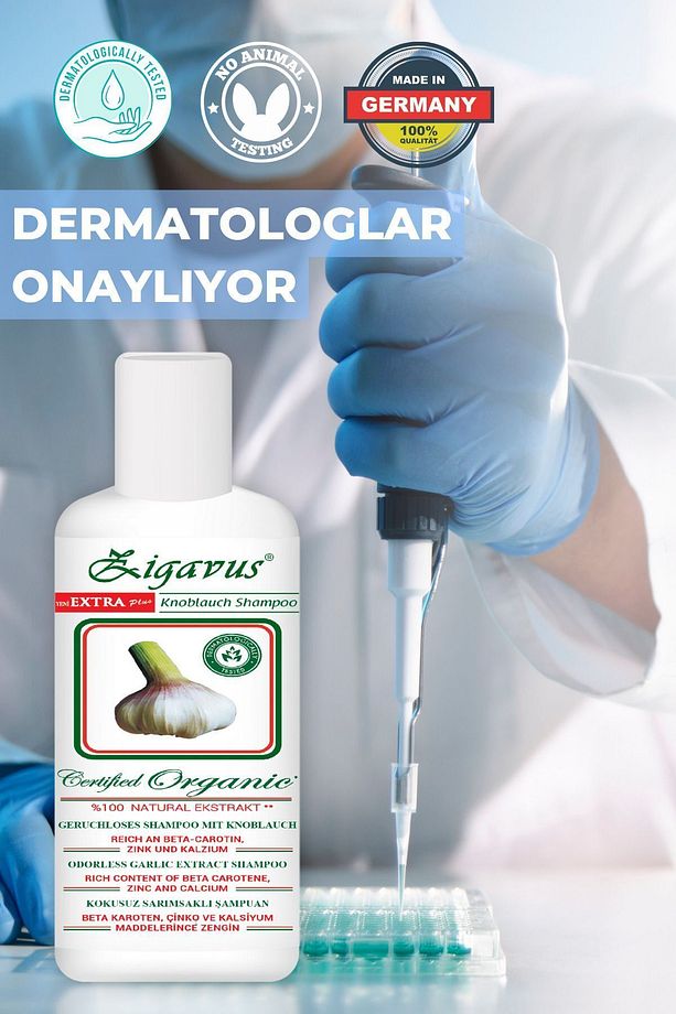 Extra Plus Sarımsaklı Şampuan 150 ml - Yoğun Saç Dökülmesine Karşı  8699349130039 - 5