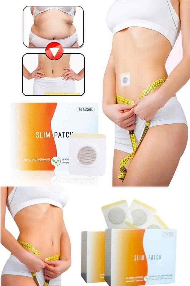 Profesyonel Slim Patch Vücut Kilo Azaltıcı Pedi Tüm Vücutlara Uygun 10 Adet Ped - 3
