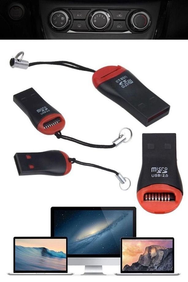 Mikro Sd Cart Okuyucu Orjinal Güvenli Bilgisayar Tv Için Uygun Flash Bellek Micro Sd Adaptör Leptop - 7