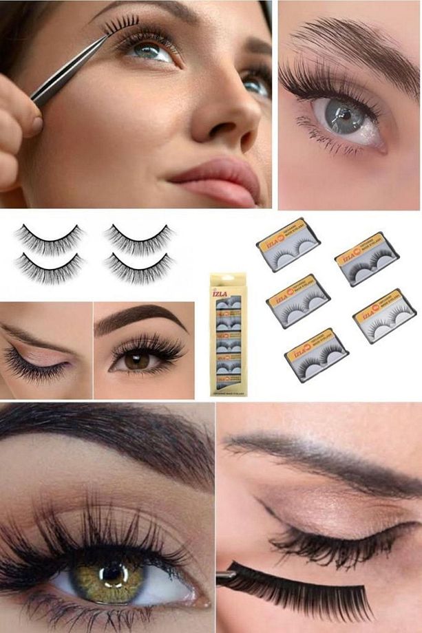 3d Kendinden Yapışkanlı Takma Kirpik Günlük Hayatta Kullanım Için Ideal Sexy Kirpikler Universal Pro - 3