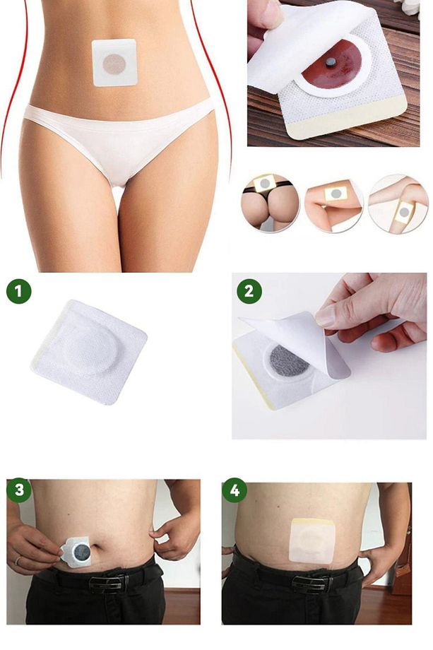 Profesyonel Slim Patch Vücut Kilo Azaltıcı Pedi Tüm Vücutlara Uygun 10 Adet Ped - 2