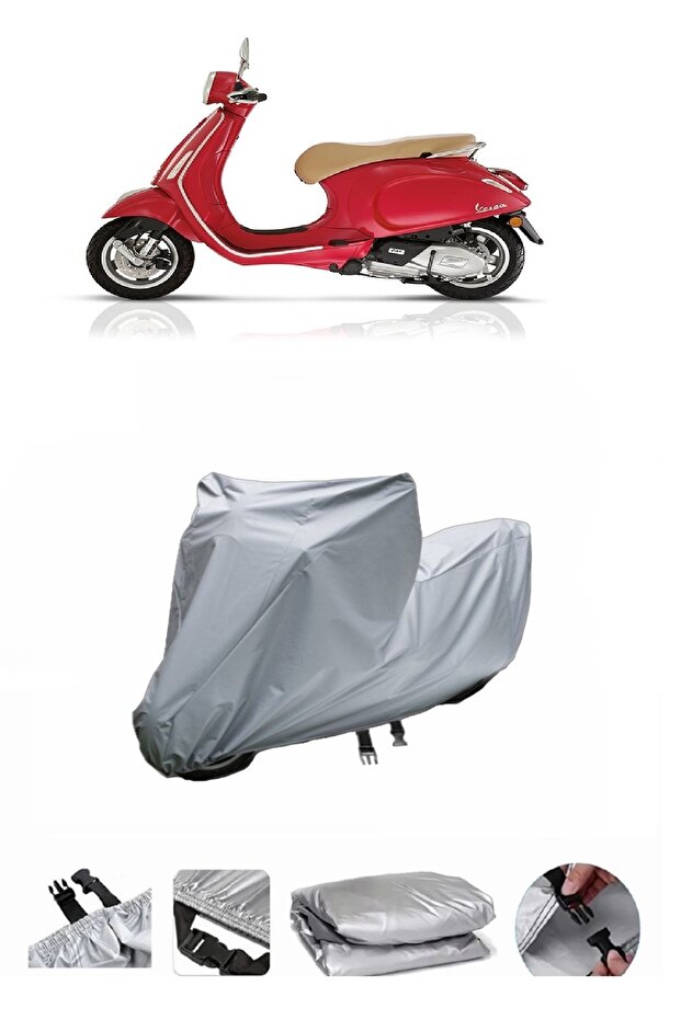Vespa Primavera 150 Rear Bag Compatible Ultra Thick Motorcycle Brand