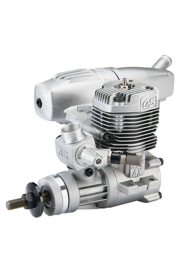 Engines 15490 Max-46 Ax Iı (40K) Ve 3071 Susturuculu, Nitro Yakıtlı Model Uçak Motoru - 1
