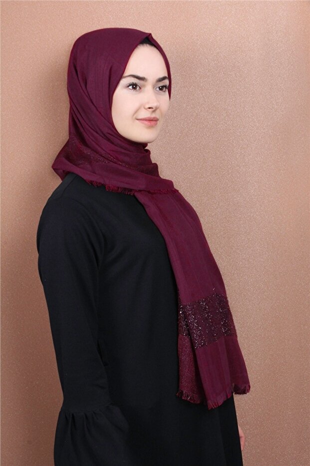 Simli Pamuk Şal 504-15 - 1