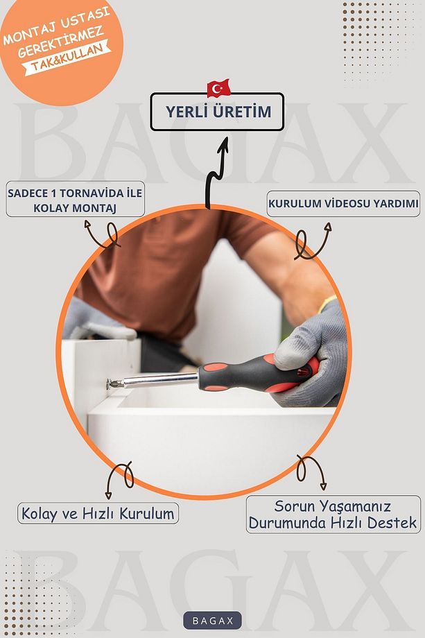 Truva Model Petek Onu Dresuar Kaplama 156cm Cok Amacli Dolaplar Mobilya Kalorifer Petek Onu Kapatma - 6