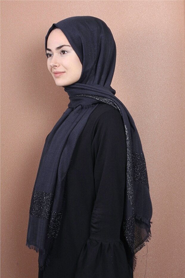 Simli Pamuk Şal 504-4 - 1