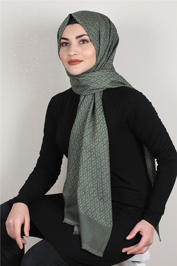 Simerya Şal 1393-4 Haki - 1