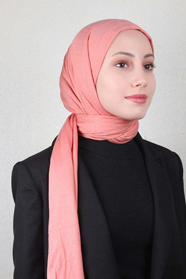 Penye Şal 2552-23 Şeftali - 2