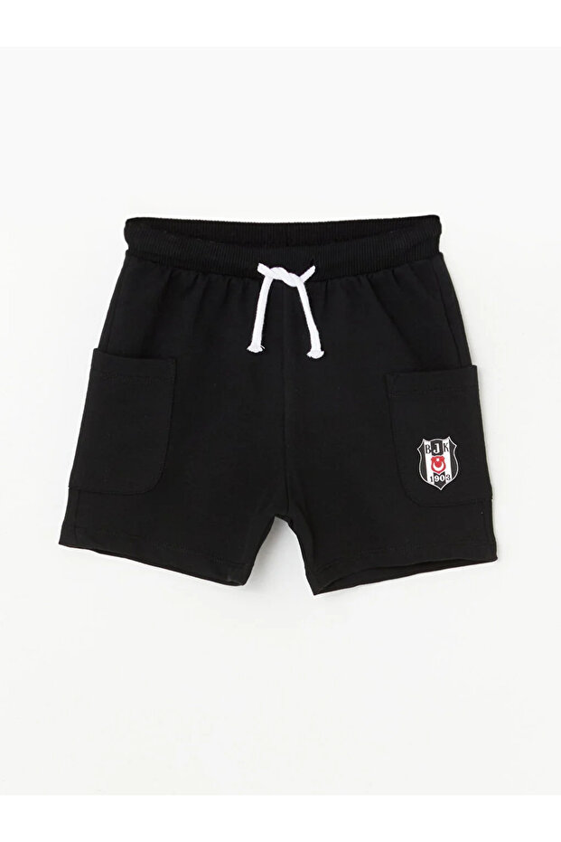 Lcw Baby Beli Elasticized Beşiktaş Printed Baby Boy Shorts Imrex Global