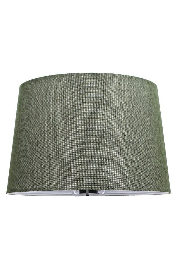 Yeşil Lambader Başlık Çap 35 cm Konik Kumaş AB879 - 1