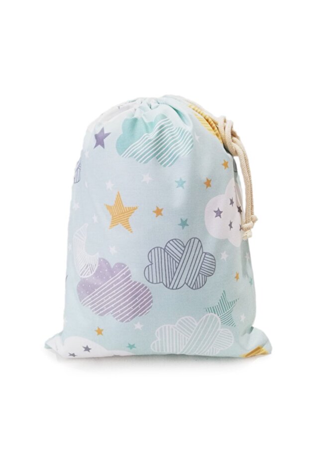 Moon Cloud Pattern Pouch - 1