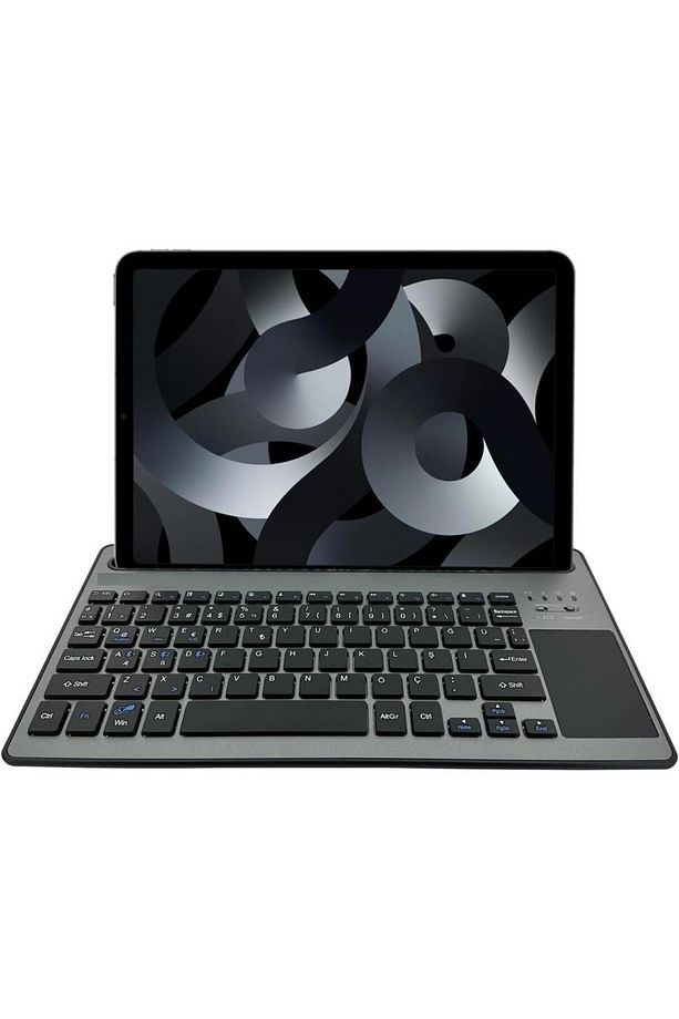 Samsung Galaxy Tab S8+ Plus X800 12.4" Uyumlu Kablosuz Bluetooth Şarj Edilebilir Standlı TouchPad'li - 1
