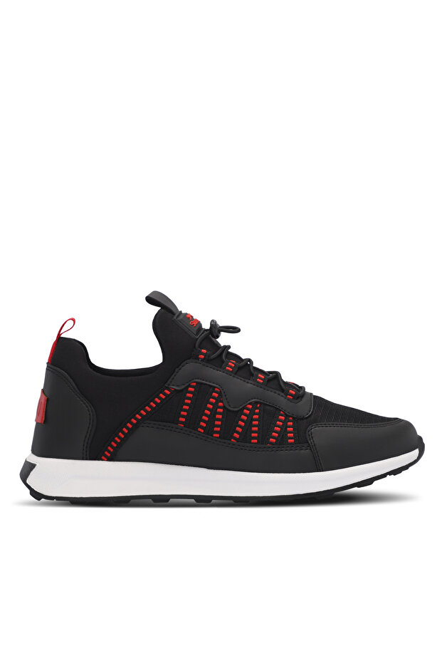 Titan I Men's Black / Red Casual Sneakers