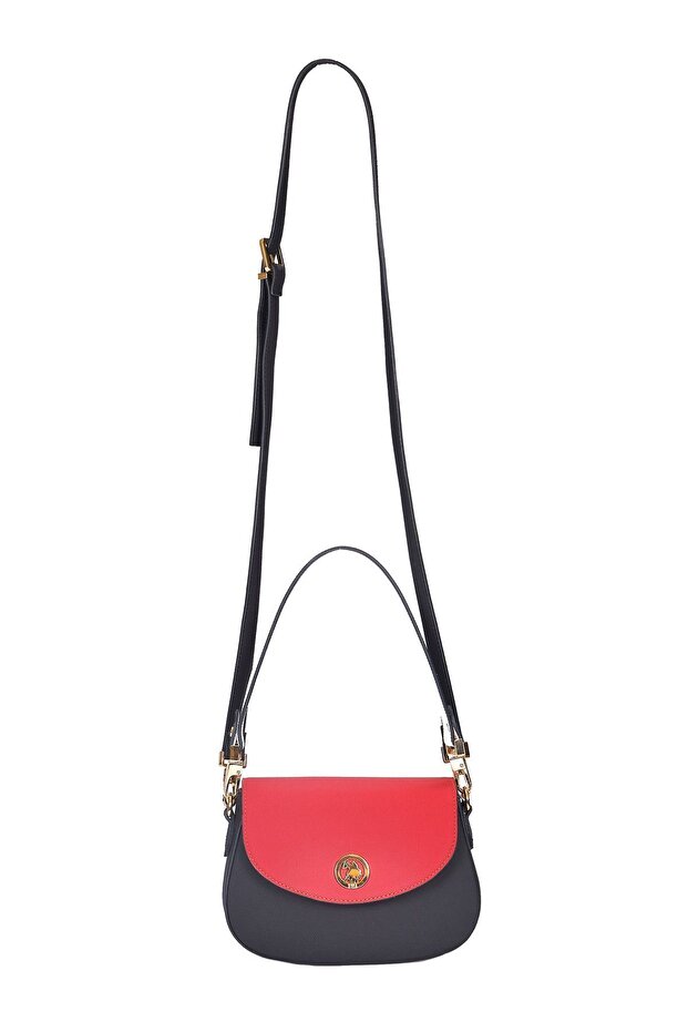 Navy Blue-Red-White Women's Messenger Bag Us24246