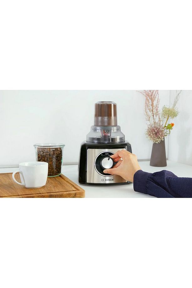 Multitalent 3 Hamur Yoğurma Blender Ve Öğütücü Hepsi Bir Arada 800 W Mutfak Robotu Siyah - 5