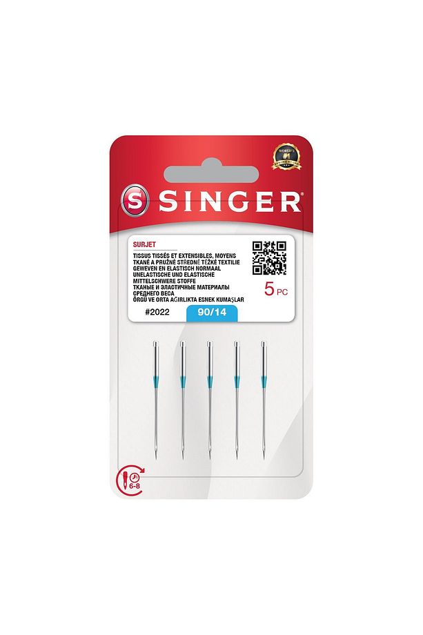 Singer Dikiş Makinesi İğnesi  14 Numara 1paket(5adet) - 4