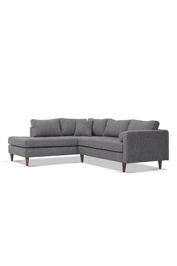 Vipa Minnesota Sol Sabit Oturum R+2 L Köşe Takımı - İskandinav Tasarım, Salon ve Oturma Odası İçin - 1