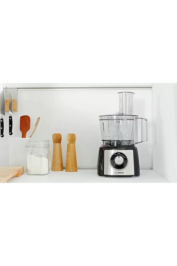 Multitalent 3 Hamur Yoğurma Blender Ve Öğütücü Hepsi Bir Arada 800 W Mutfak Robotu Siyah - 4