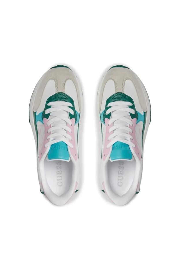 Logolu Kalın Tabanlı Sneaker Ayakkabı FLPCB7ELE12-24 - 2