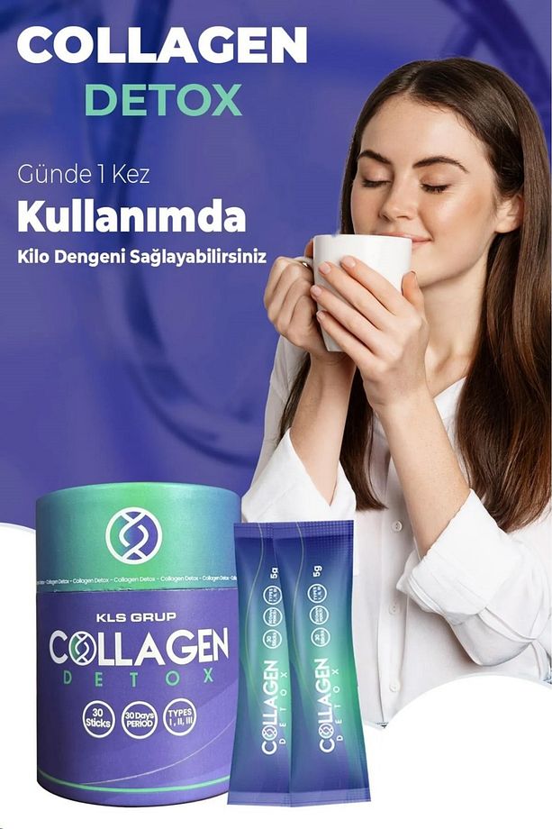 Collagen Detox Tip I-II-III 30 Günlük Kullanım - 2