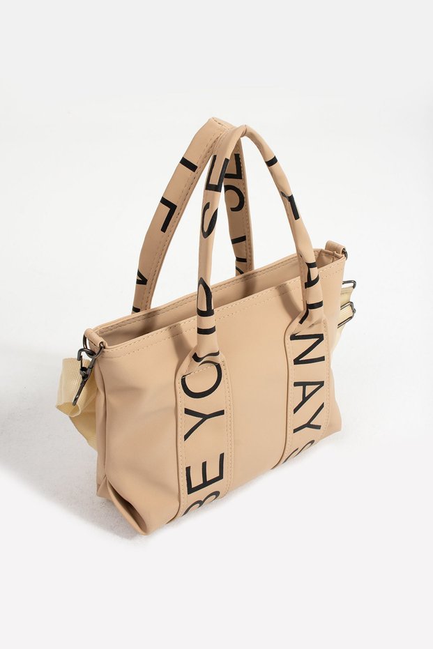 Women's Mink Organic Canvas Fabric Crossbody Bag