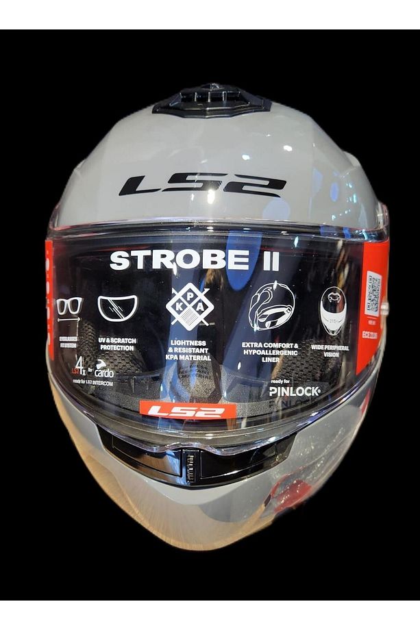 STROBE 2 NARDO GRİ ÇENE AÇILIR KASK - 1